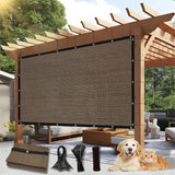 90% Outdoor Sun Shade Cloth, 10'x12' Pergola Shade Cover with Grommets