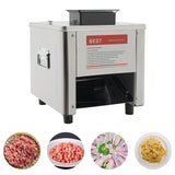 850W Electric Meat Cutter Machine, Stainless Steel Meat Slicer,310r/min Kitchen Meat