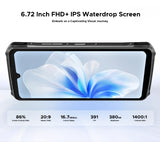DOOGEE S119 Rugged Phone 1.32" Rear Display 6.72" FHD+IPS 32GB(8+24) 512GB 100MP Camera