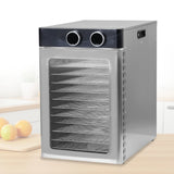 Food Dehydrator 12 Stainless Steel Trays Dehydrator Machine 1200W with Digital Timer