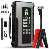 150PSI Air Pump Car Battery Emergency Boosters ,7000A/1500A PEAK Car Jump Starter Power Bank ,Portable Starting Device Car Starter New,Cars with USB Ports And LED Flashlight, Portable Car Jump Starter, Battery Jump Starter, E