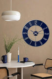 Activity priceBlue Steel Oversize Wall Clock |Model C4809, 27" Diameter