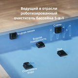Pool Cleaning Robot, Pool Skimmer with APP Control,for Pools up to 3,875 Sq.fT