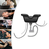 Spacious ABS Backwash Sink - High-Quality Material, Large Basin for Comfortable