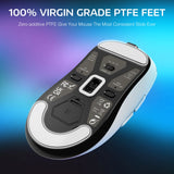 ATTACK SHARK X3 Wireless Gaming Mouse,49g Ergonomic PC Mouse,Triple Modes