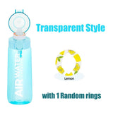 750ml/25oz Fruit Flavor Water Bottle 0 Sugar 0 Calories Sports Drinking Cup