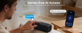JUOVI Portable Bluetooth 6.0 TWS Pairing Wireless Speaker for Home Outdoor