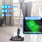 TASVAC S800 Portable Stick Vacuum Cleaner, 23 Kpa 6 in 1 Powerful