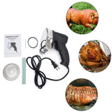 Electric Kebab Slicer 80W Portable Handheld BBQ Roast Meat Cutting Machine