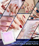 66w with Rhinestones Lamp Chips Removable Bottom Tray Uv Light Lamp for Nail Professional Led Uv Lamp