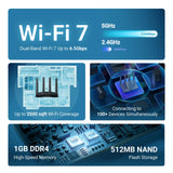 GL.iNet GL-BE6500 (Flint 3e) Dual-band Wi-Fi 7 Home Router