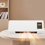 1400W Wall-Mounted Indoor Space Heater with Remote Control for Bedroom