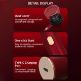 Electric Vibration Massage Comb Red Light Hair Growth Massage Scalp Brush Anti Hair Loss Liquid