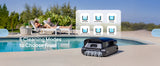 Pool Cleaning Robot, Pool Skimmer with APP Control,for Pools up to 3,875 Sq.fT