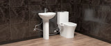 Aquatiz Non-Electric Bidet Attachment for Toilet Seat, Dual Temperature Rear and Feminine Wash, 7.9ft Hot