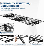 2 Pack 2x6Ft Garage Shelving Wall Mounted,  24"x72" Wall Shelf Garage Storage Rack Floating Shelves
