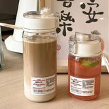 350/550ml Travel Plastic Clear Drinking Bottle Sports Water Bottle Drinking Cup
