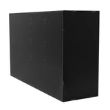 36 Compartment Literature Organizer, Rounded Corners Storage Cabinet,for Files