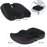 1Pcs Coccyx Seat Cushion Memory Foam U-Shaped Pillow for Chair Cushion