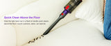 UMLO V102  Cordless Vacuum Cleaner for Home Carpet Hard Floor Pet Hair