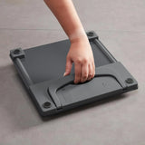 Digital Scale with Built in Folding Handle, The Ultimate On The Go Portable Bathroom Scale for Body Weight,