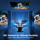 Magcubic Portable Projector HY300Pro+Voice Control 8K Android 14 Projector
