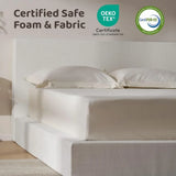 King Size Cloud Platform Bed Frame with Headboard, Soft Foam Cushioned