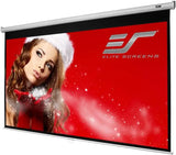 100 inch Manual Pull Down Projector Screen 16:9 4K 8K 3D HDR for Home