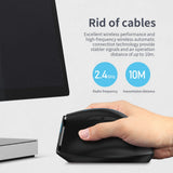 ZELOTES Ergonomic Vertical Mouse 2400 DPI Adjustable F-36A Wireless Rechargeable Mice