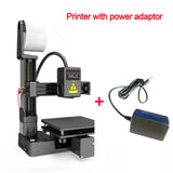 K10 Entry Level 3D Printer Mini Desktop Printing Machine Compatible with PLA TPU 1.75mm Filament Ideal for Kids Students Beginners DIY Printing Projects Compact Portable Design Easy to Operate