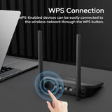 WiFi Router with WISP Wireless Repeater Mode Internet Router for Security Cameras