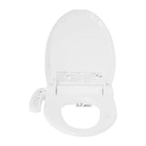 Elongated Heated Bidet Toilet Seat with Self-Cleaning Nozzle, Multiple Wash Modes,Self-Cleaning Nozzles, Soft Close Lid