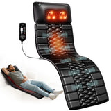 Shiatsu Full Body Massage Mat with Heat, 10 Vibrating Motors, Relax at Home