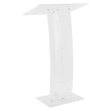 43.31 Inch Acrylic Clear Podium Stand Transparent Churches Lecterns Church Lectern for Churches Speeches