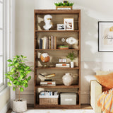 Tribesigns 6-Tier Bookcase, 71 Inches Industrial Bookshelves and Bookcases