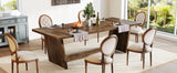 Tribesigns 70.87-Inch Large Dining Table: Wood Long Dining Room Table