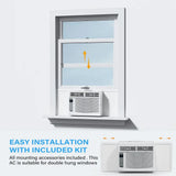 Smart 6000 BTU Window Air Conditioner with WiFi, Remote amp App Control