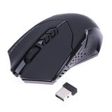 2.4GHz Wireless Mouse Optical Mice with USB Receiver 800-2400 DPI Gaming Mouse 7 Buttons