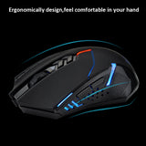 2.4GHz Wireless Mouse Optical Mice with USB Receiver 800-2400 DPI Gaming Mouse 7 Buttons