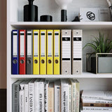 IRONCK Bookshelves and Bookcases Set of 2 Floor Standing 6 Tiers Display Storage Shelves