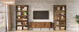 Tribesigns 71"  Tall Bookshelf,  6-Tier Industrial Bookcase with Metal Frame
