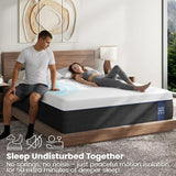 12 Inch Gel Memory Foam Mattress King in a Box, Extra Spinal Alignment