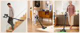 Cordless Vacuum Cleaner, 55Kpa/55Mins Vacuum Cleaners for Home