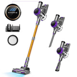 YISORA Cordless Vacuum Cleaner, 40Kpa 55Mins Running Time for Pet Hair