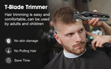 HIENA PRO Professional Hair Clipper Set Cordless Barber Kit and Hair Cutting Set Electric Foil Shavers and