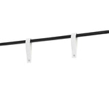 Adjustable Iron Wedding Sign Holder Stand with Leather Buckles, Heavy Duty