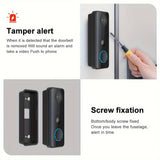 Tuya 3MP WiFi wireless Smart video doorbell Outdoor doorbell camera