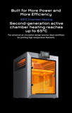 QIDI Q2 FDM 3D Printer Upgrade AI Camera Enclosed 65℃ Heated Chamber Ultra