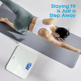 Talking Scales for Body Weight, Highly Accurate Digital Talking Bathroom Scale with Large LCD Screen,