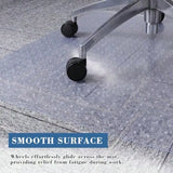 Chair Mat for Carpet 60" x 46" Chair Mat for Carpeted Floors Non-Slip